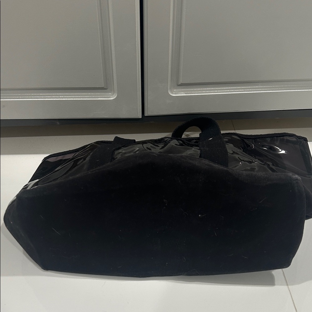 Coach Glossy Black Tote Bag - Picture 4 of 6